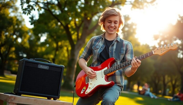 battery powered guitar amp